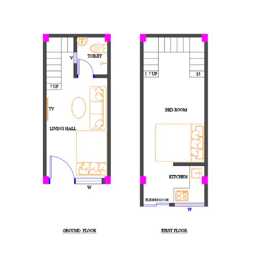 180sqft house plan