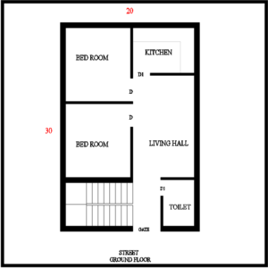 20x30 house plan